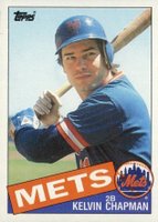 1985 Topps #751 Kelvin Chapman Baseball Card