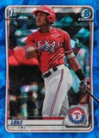 2020 Bowman Chrome Sapphire Edition #BCP52 Bayron Lora Baseball Card