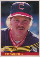 1984 Donruss #536 Pat Tabler Baseball Card