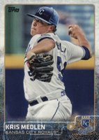 2015 Topps #575 Kris Medlen Baseball Card