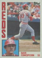1984 Topps #55 Dave Concepcion Baseball Card