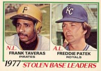 1978 O-Pee-Chee #4 Stolen Base Leaders Baseball Card