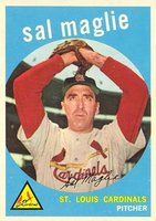 1959 Topps #309 Sal Maglie Baseball Card