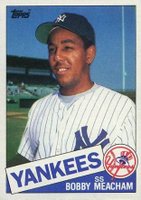 1985 Topps #16 Bobby Meacham Baseball Card