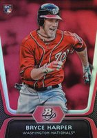 2012 Bowman Platinum #56 Bryce Harper Ruby Baseball Card