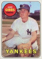 1969 Topps #401 Jake Gibbs Baseball Card