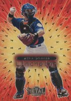 1999 Metal Universe Linchpins #1 Mike Piazza Baseball Card