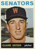 1964 Topps #28 Claude Osteen Baseball Card