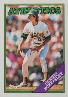 1988 Topps #72 Dennis Eckersley Baseball Card