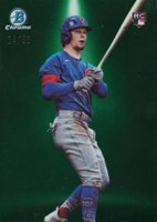 2024 Bowman Spotlights #BS13 Pete Crow-Armstrong Green Refractor Baseball Card