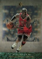 1995 SP Holoviews #PC5 Michael Jordan Basketball Card