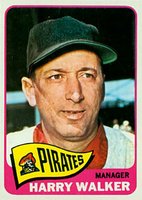 1965 Topps #438 Harry Walker Baseball Card