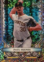 2024 Bowman Sterling Rookies #BSR30 Paul Skenes Mini Diamond Refractor Baseball Card