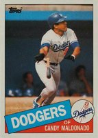 1985 Topps #523 Candy Maldonado Baseball Card