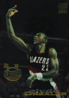 1993 Stadium Club Frequent Flyers Upgrades #354 Clyde Drexler Basketball Card