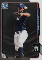 2015 Bowman Prospects #BCP125 Luis Severino Chrome Baseball Card