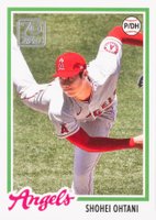 2021 Topps 70 Years of Topps Baseball #28 Shohei Ohtani Baseball Card