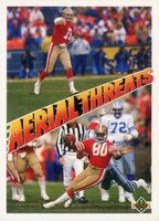 1991 Upper Deck #35 Jerry Rice/Joe Montana Football Card