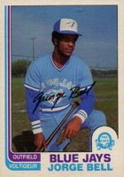 1982 O-Pee-Chee #254 Jorge Bell Baseball Card