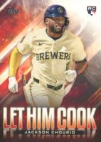 2024 Topps Update Let Him Cook #LHC19 Jackson Chourio Baseball Card