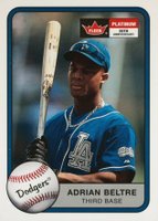 2001 Fleer Platinum #77 Adrian Beltre Baseball Card