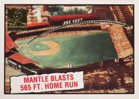 1997 Topps Mantle #30 1961 Topps Reprint Baseball Card