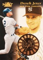 1997 Pinnacle Mint Collection #16 Derek Jeter Bronze Baseball Card