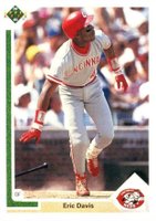 1991 Upper Deck #355 Eric Davis Baseball Card