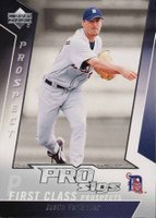 2005 Upper Deck Pro Sigs #105 Justin Verlander Baseball Card