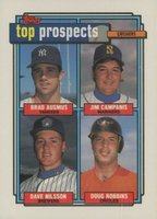 1992 Topps #58 Topps Prospects Catchers Baseball Card
