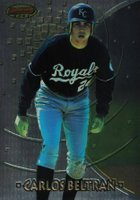 1997 Bowman's Best #176 Carlos Beltran Baseball Card