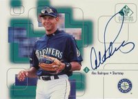 1999 SP Signature Autographs #AR Alex Rodriguez Baseball Card