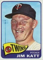 1965 O-Pee-Chee #62 Jim Kaat Baseball Card