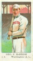 1910 American Caramel # George McBride Baseball Card