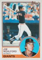 1983 Topps #688 Jim Wohlford Baseball Card