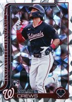 2025 Topps #74 Dylan Crews Diamante Foil Baseball Card