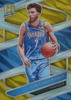 2023 Panini Spectra #105 Chet Holmgren Gold Basketball Card