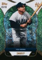 2025 Topps Welcome to the Club 3X MVP #24 Yogi Berra Green Stardust Baseball Card