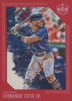 2020 Panini Diamond Kings #137 Fernando Tatis Jr. Red Frame Baseball Card