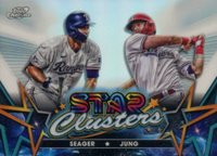 2023 Topps Cosmic Chrome Star Clusters #SC13 Corey Seager/Josh Jung Baseball Card