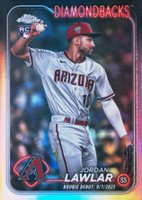 2024 Topps Chrome Update #USC51 Jordan Lawlar Refractor Baseball Card