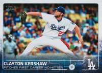 2015 Topps #317 Clayton Kershaw Baseball Card