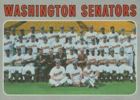 1970 Topps #676 Washington Senators Baseball Card