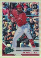 2019 Panini Donruss Optic Rated Prospects #RP2 Jo Adell Holo Baseball Card