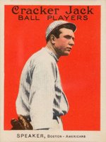1914 Cracker Jack #65 Tris Speaker Baseball Card