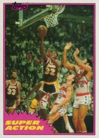 1981 Topps #109 Magic Johnson West Basketball Card