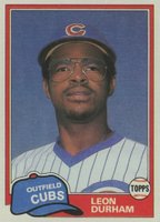 1981 Topps #756 Leon Durham Traded Baseball Card