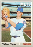 1970 Topps #712 Nolan Ryan Baseball Card