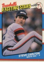 1987 Fleer Exciting Stars #8 Steve Carlton Baseball Card