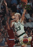 1996 Topps NBA Stars #108 Larry Bird Finest Basketball Card